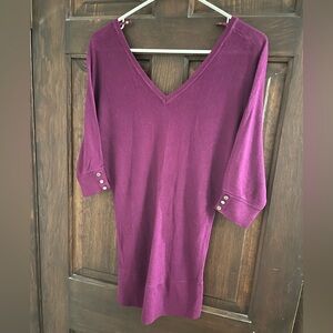 White House Black Market 3/4 sleeve sweater